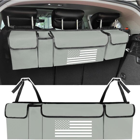 Maximize Car Space With A Gray Trunk Storage Organizer - View #10